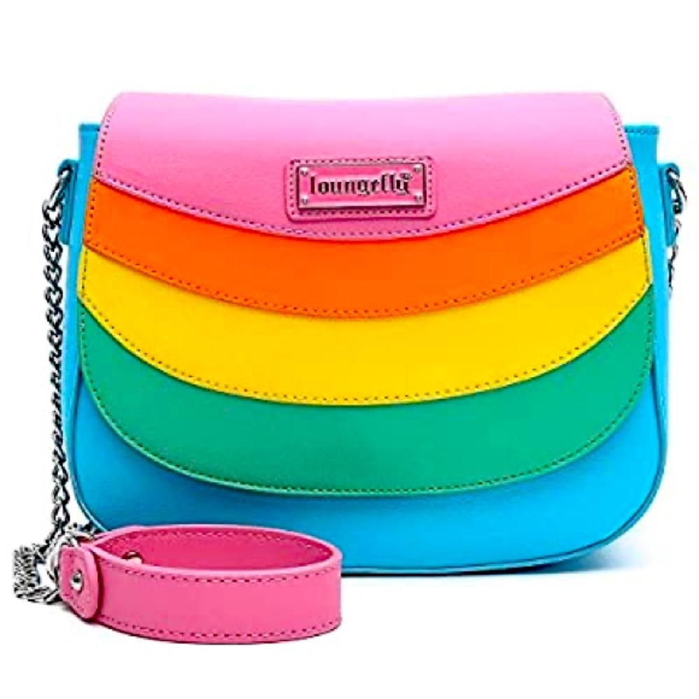 Loungefly Pride Rainbow Crossbody Bag Purse. Great bag. Used once.